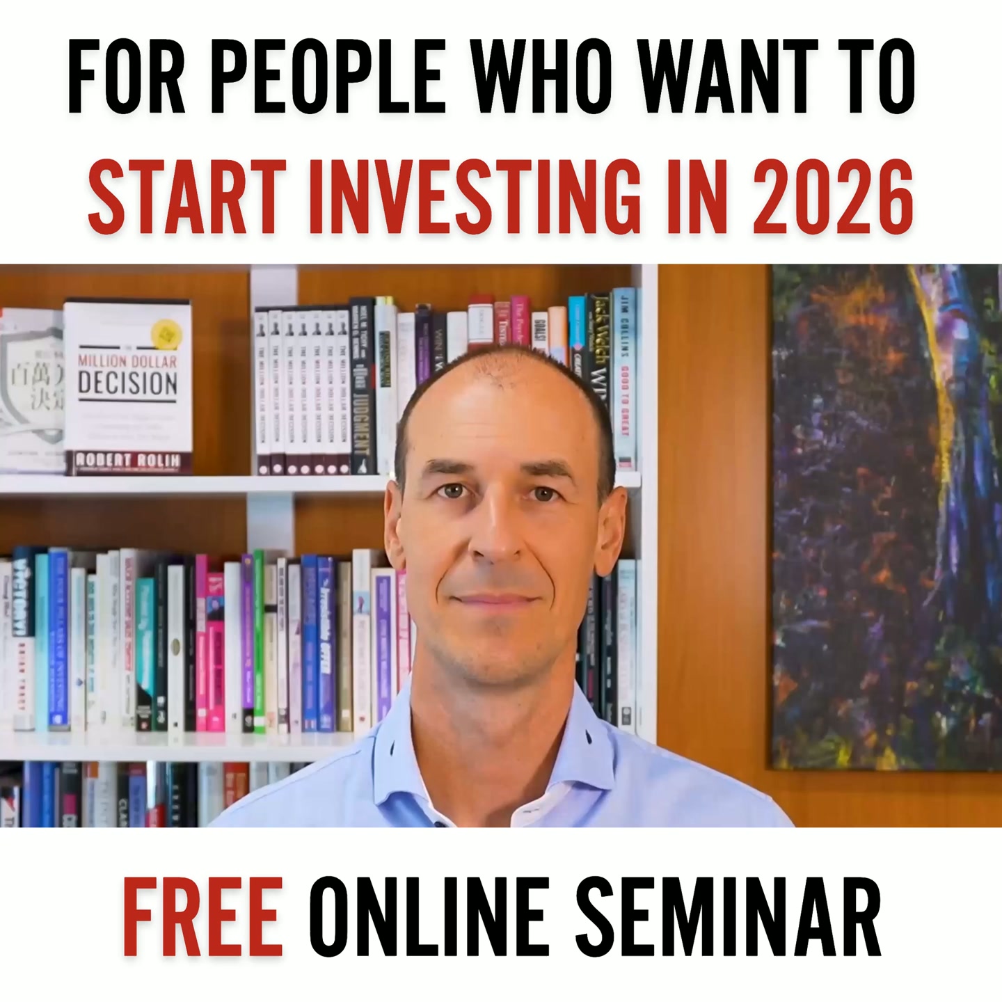 Robert Rolih Investing Education Facebook ad: Register here (updated for 2026)