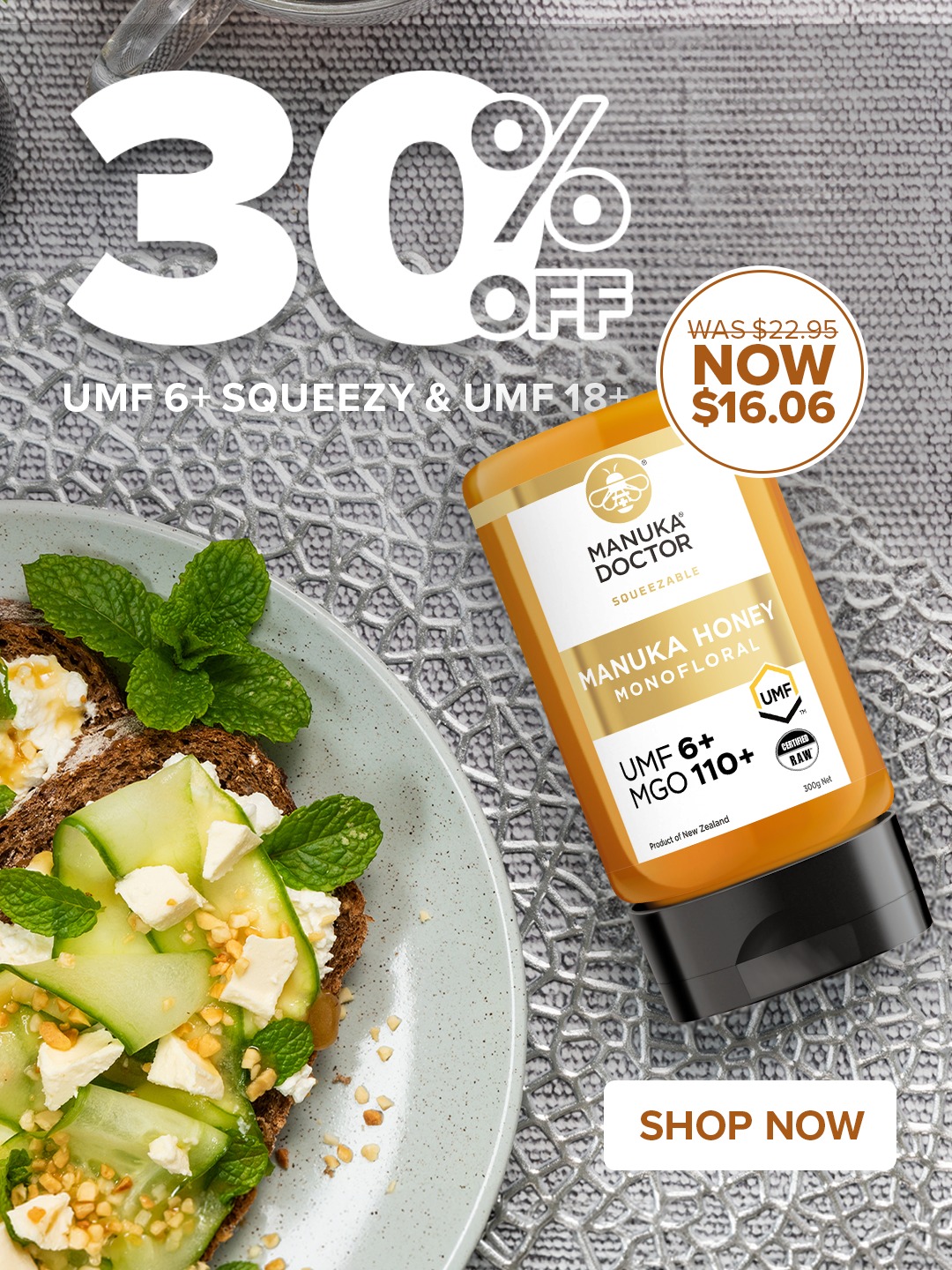 Manuka Doctor New Zealand Facebook ad