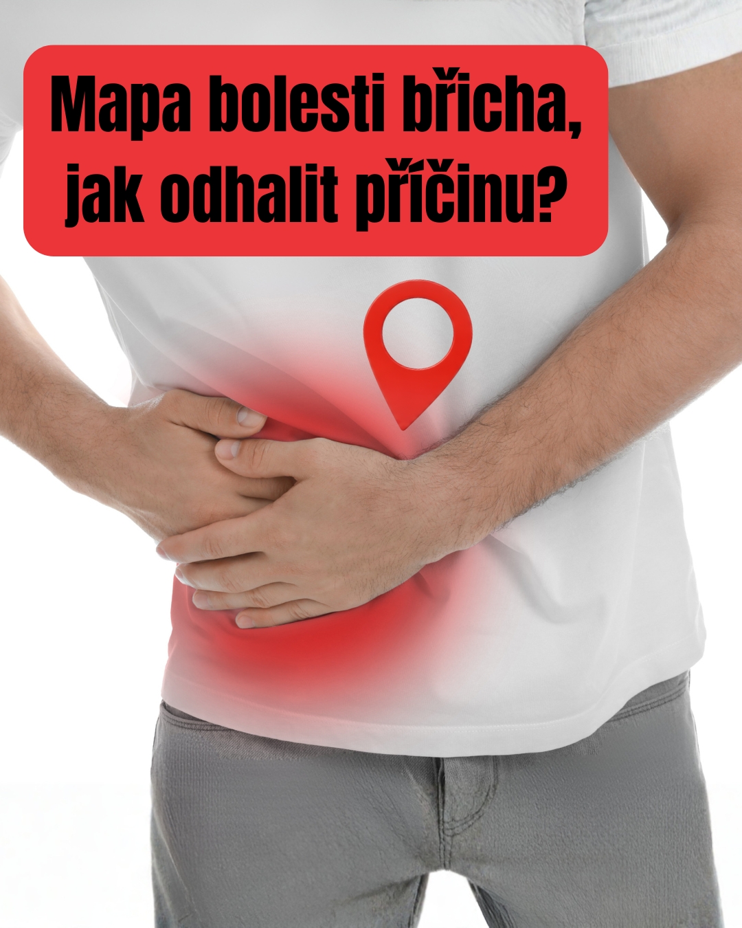 Gaspan Facebook ad: Mapa bolesti břicha