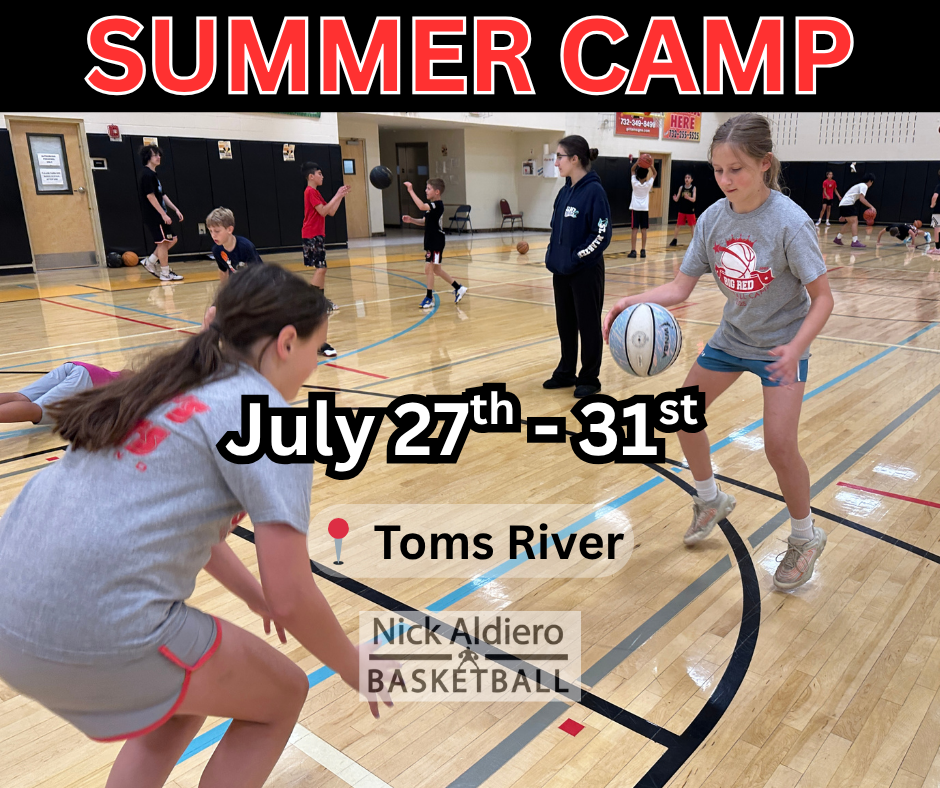 Nick Aldiero Basketball LLC Facebook ad from May 28, 2026