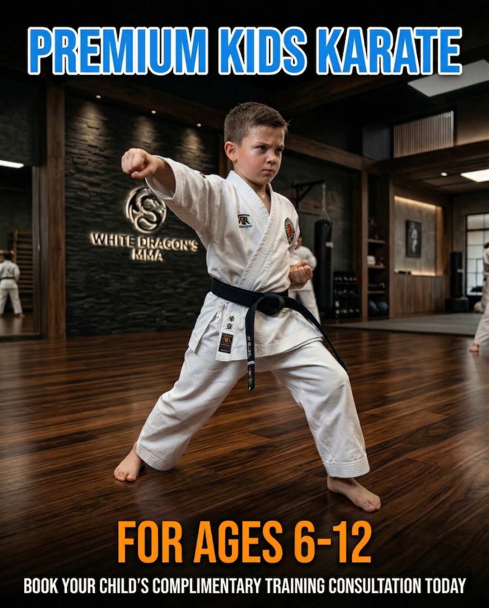White Dragon's MMA Facebook ad
