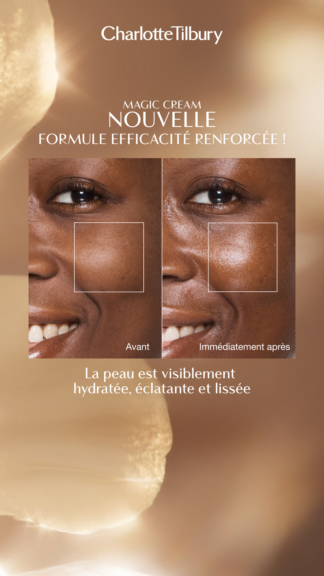 Charlotte Tilbury Skincare Facebook ad