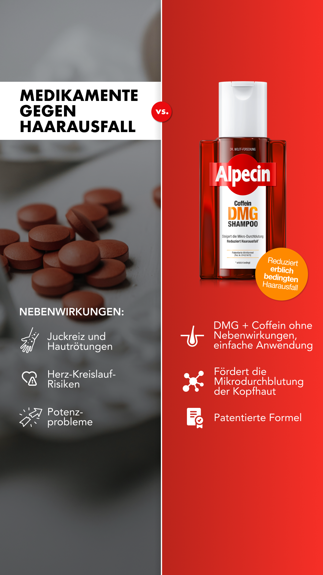 Alpecin Facebook ad