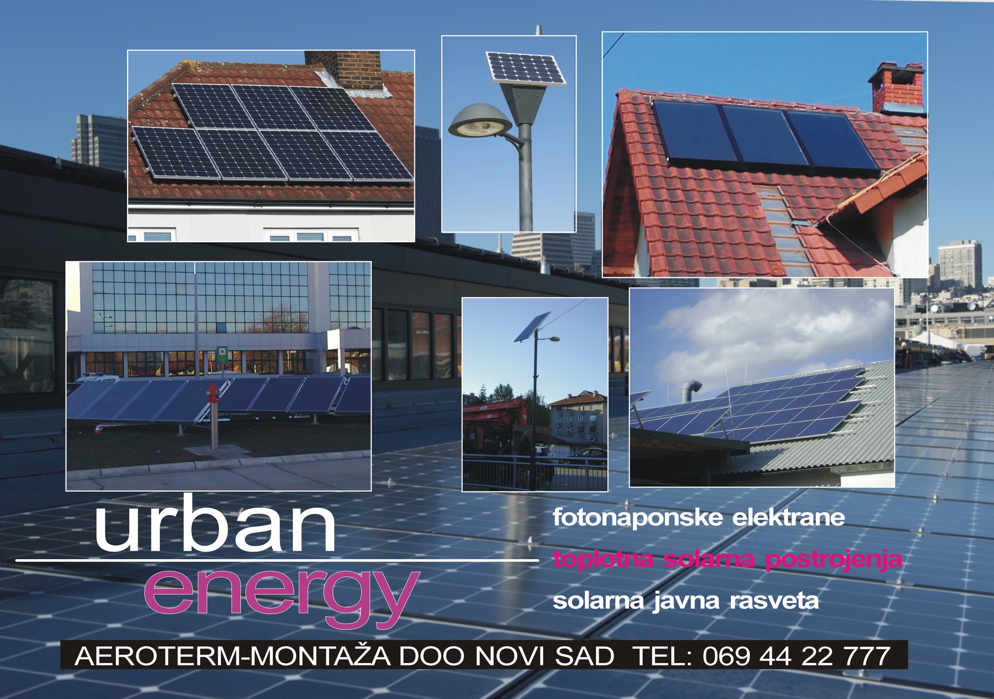 Urban Energy Facebook ad: Solar energy company, HVAC contractor