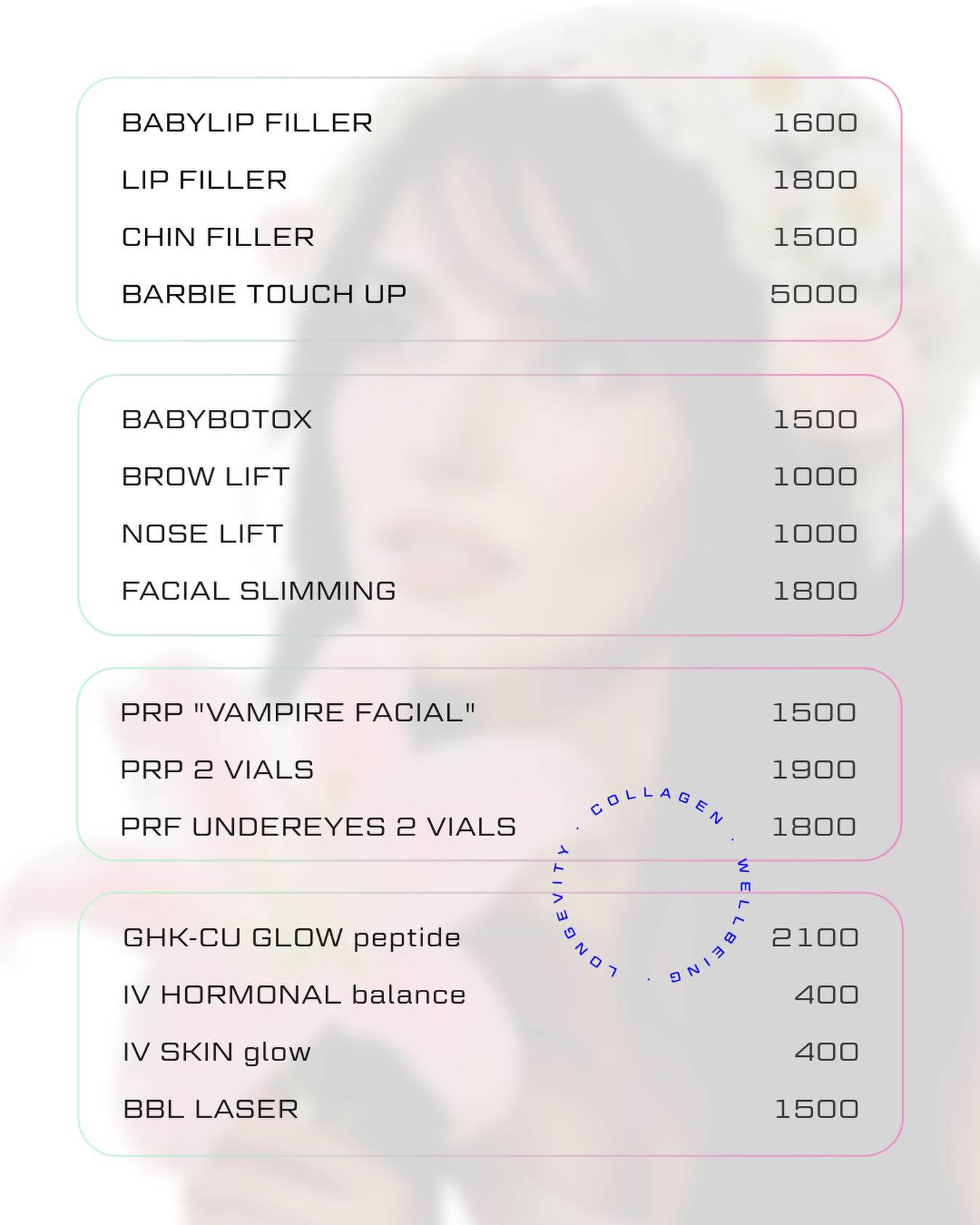 glosclinic Facebook ad