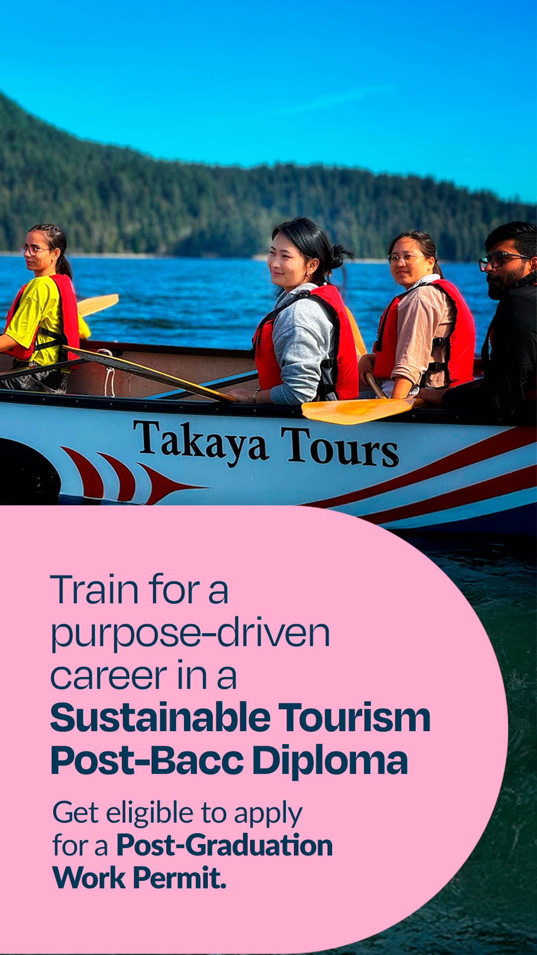 Capilano University Facebook ad from Apr 27, 2026