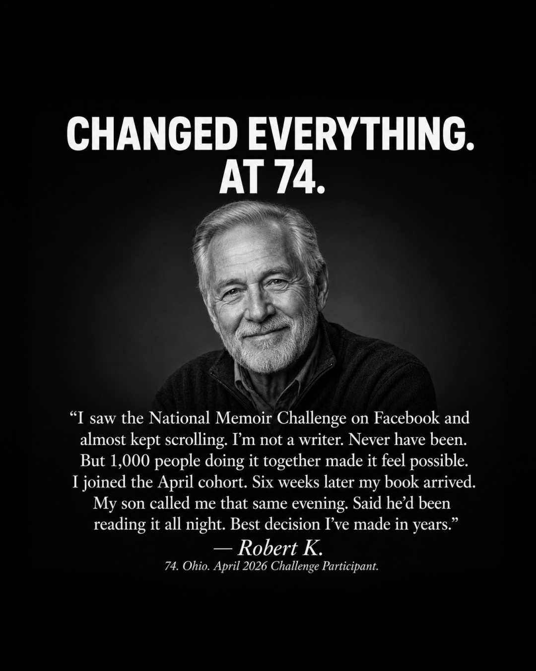 Memowrite Facebook ad