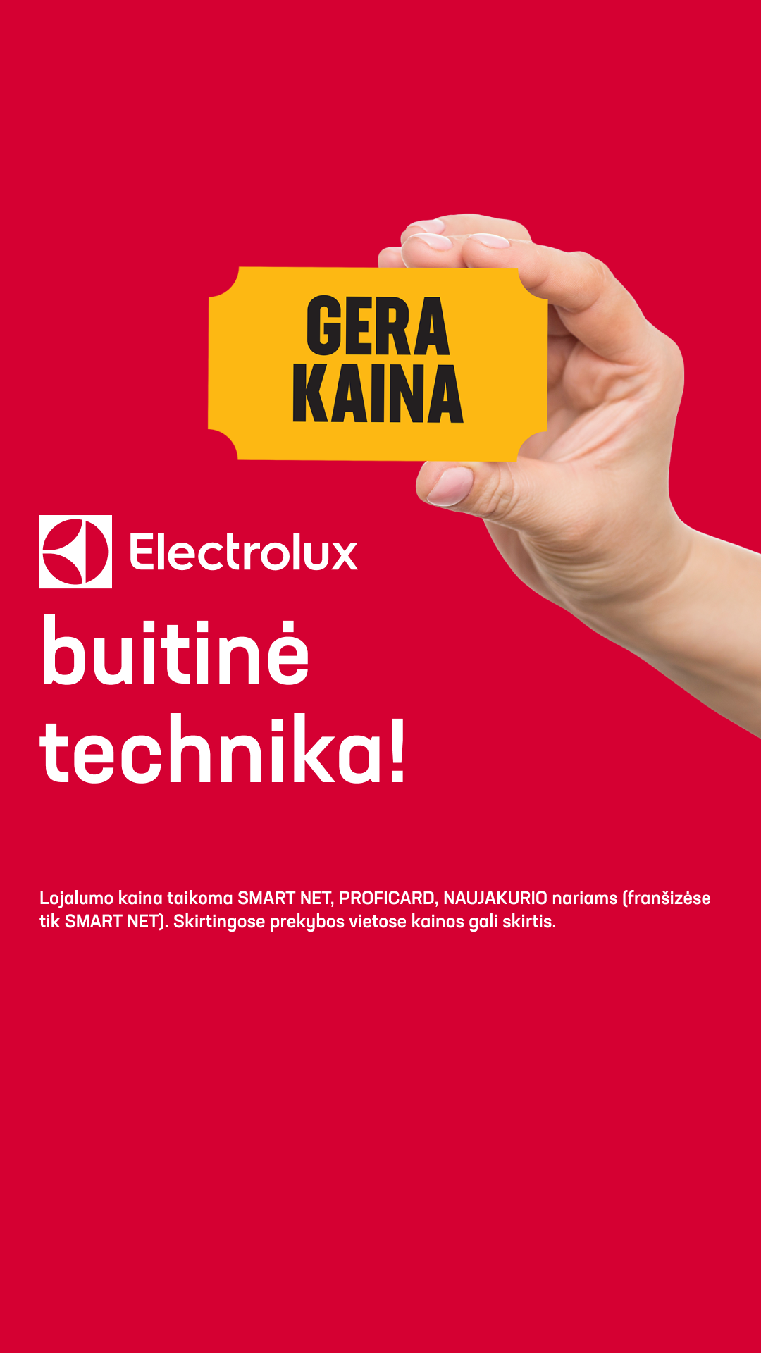 Senukai Facebook ad