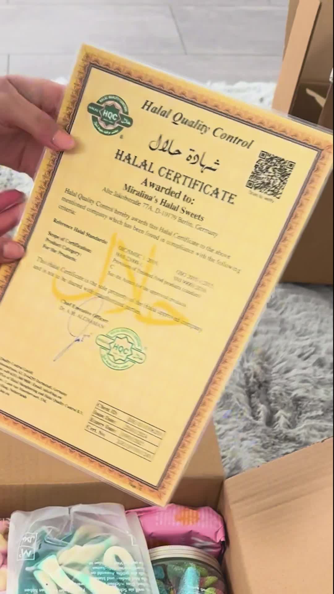 Miralina's Halal Sweets Facebook ad from Mar 30, 2026