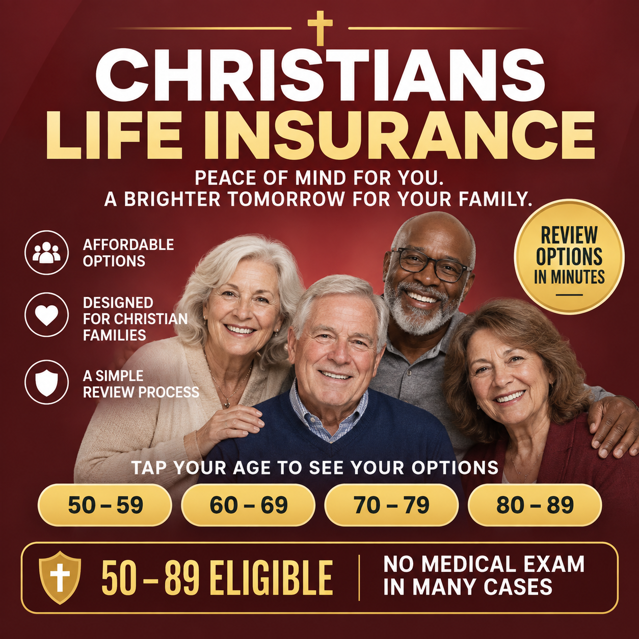 The Christian Circle Facebook ad