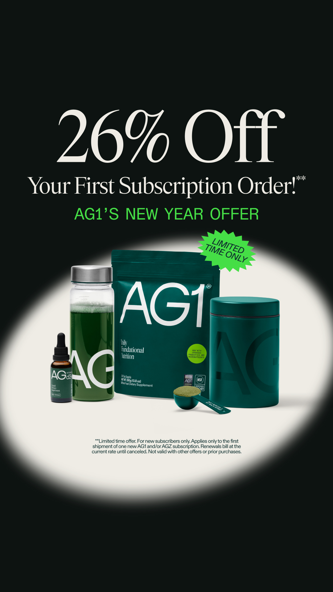 AG1 by Athletic Greens Facebook ad
