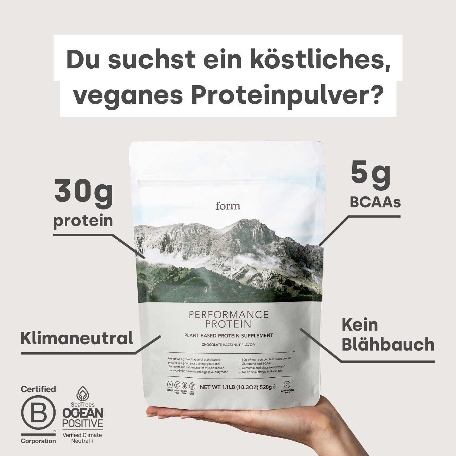 Form Nutrition Facebook ad