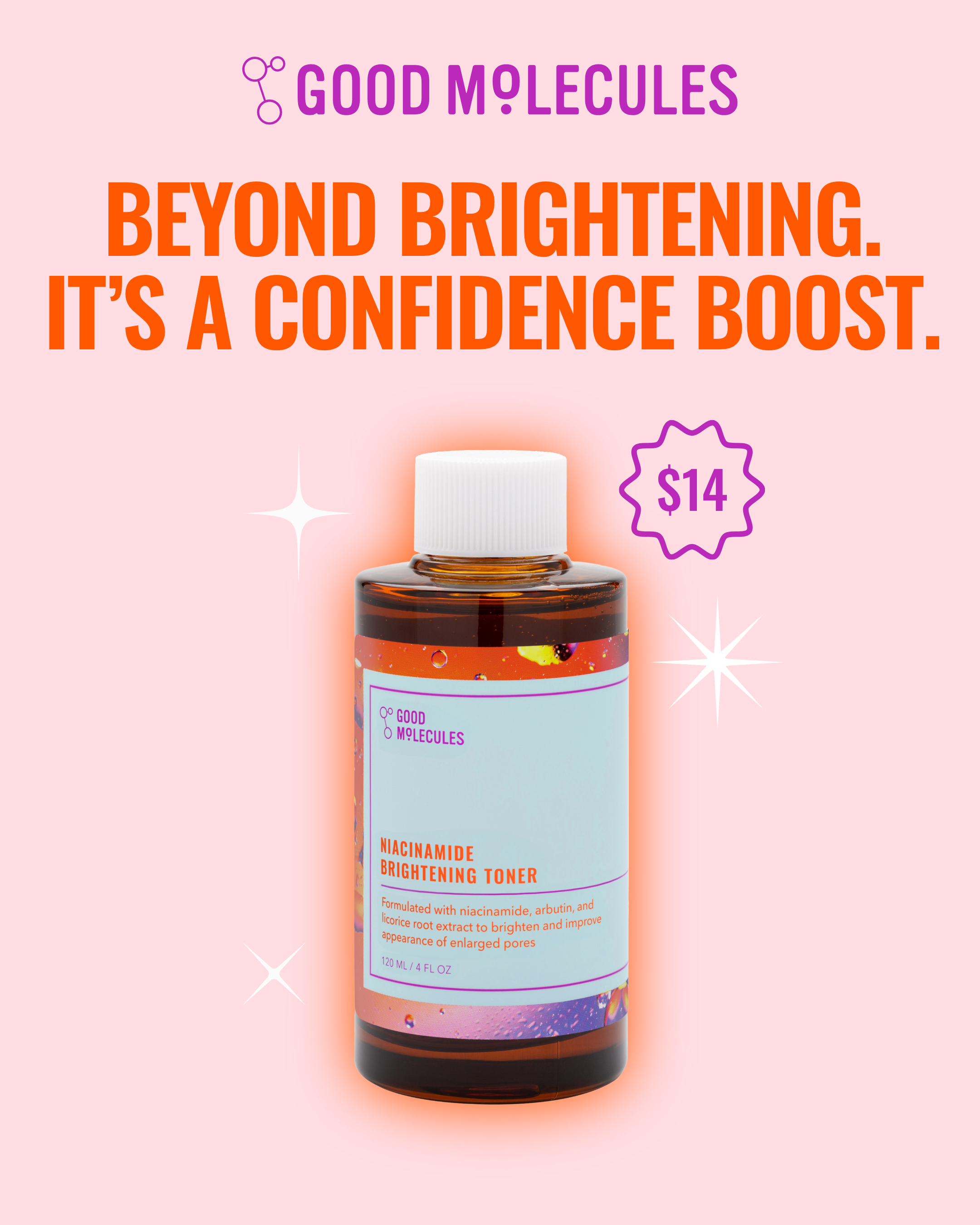 Good Molecules Facebook ad