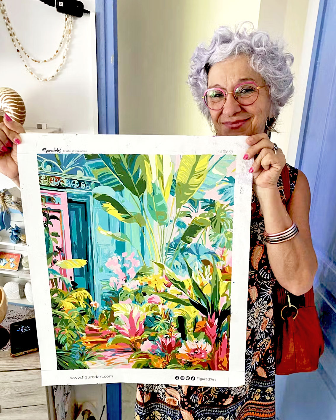 Figured'Art : Peinture par numéros / Broderies Diamants / Paint by numbers Facebook ad