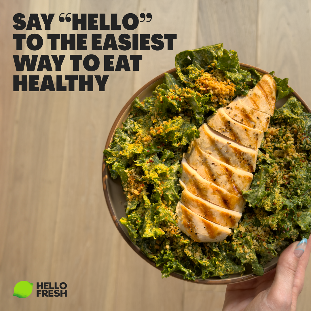 HelloFresh Facebook ad