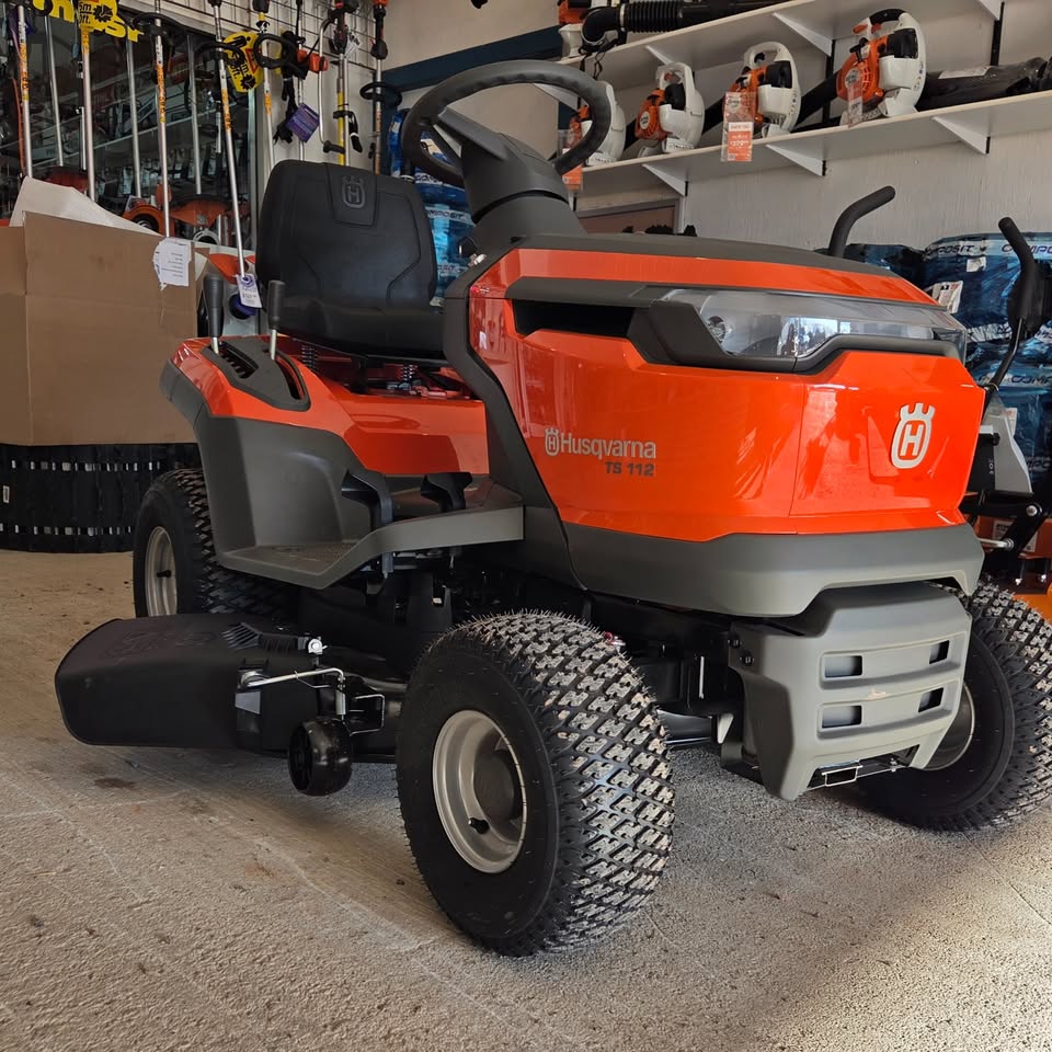 Deryl Peters Facebook ad: New Husqvarna TS 112 38 Ride-On Lawnmower