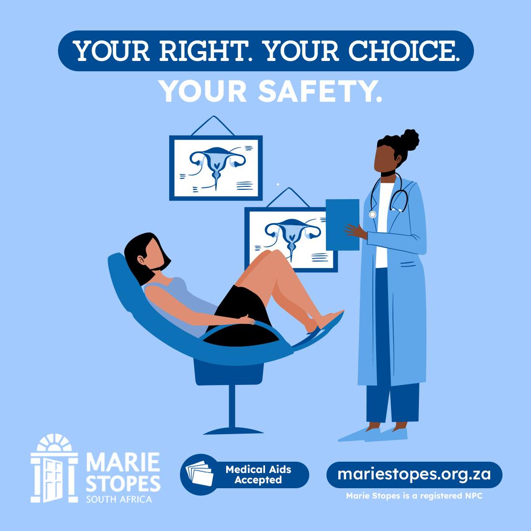 Marie Stopes South Africa Facebook ad: At Marie Stopes, we believe every woman deserves…