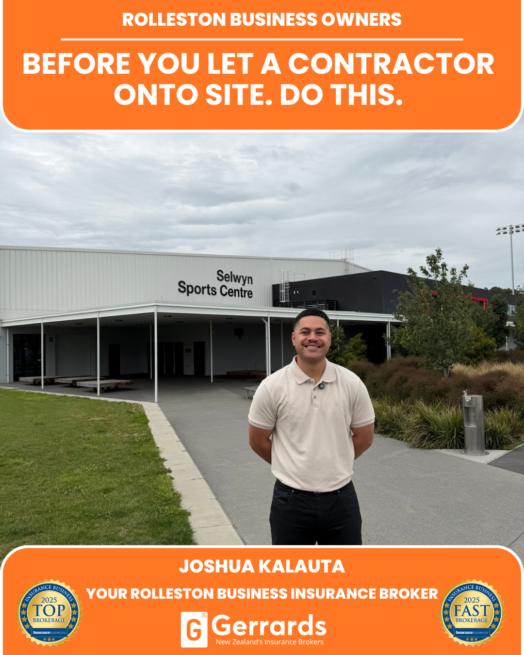 Joshua Kalauta - Business Insurance Broker Facebook ad