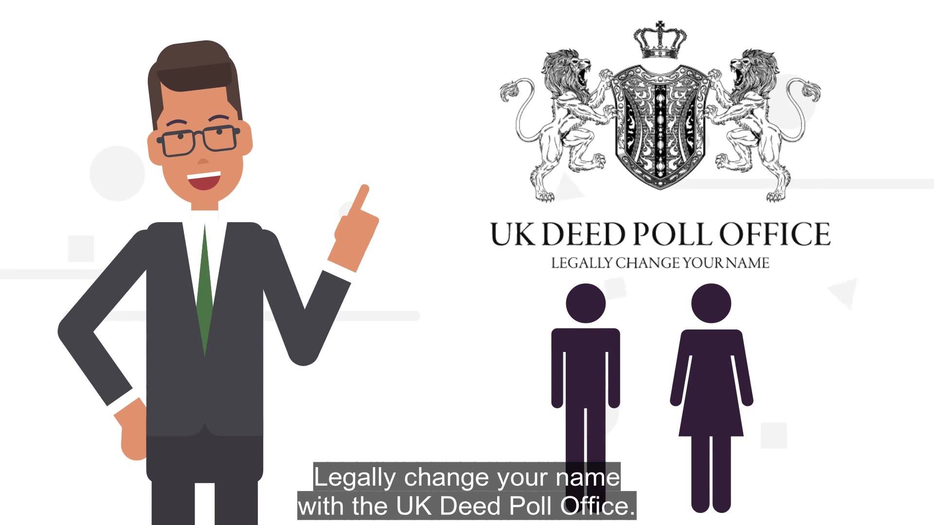 UK Deed Poll Office Facebook ad: UK's Legal Name Change Service