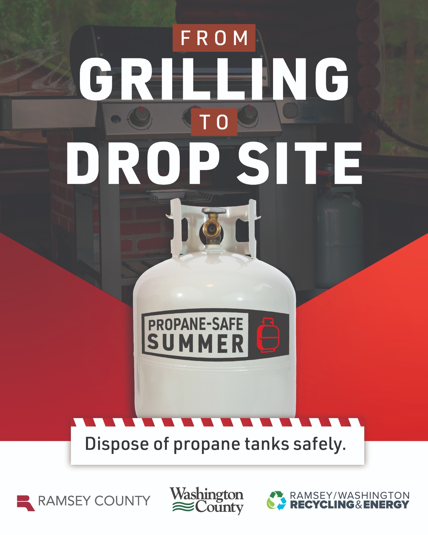 Ramsey County, Minnesota Facebook ad: Grilling this season?