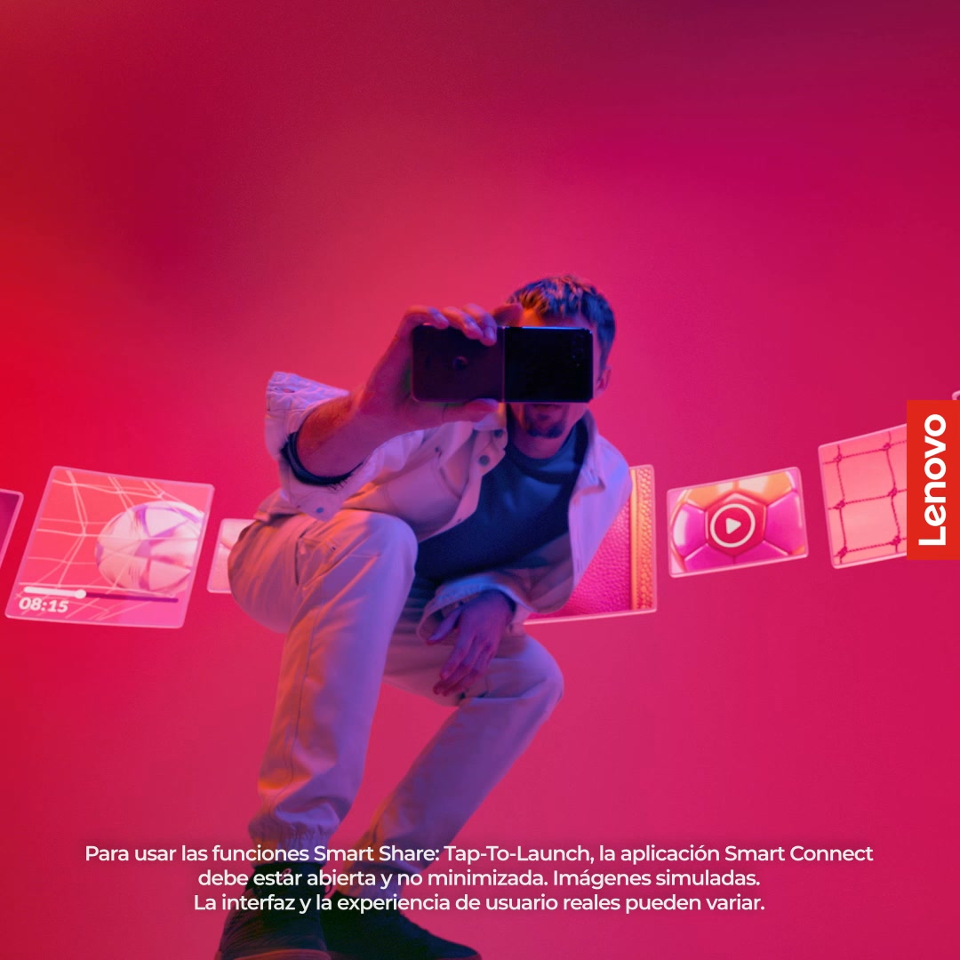 Lenovo LATAM Facebook ad: Lenovo Yoga Aura Edition AI PC con Intel Core Ultra