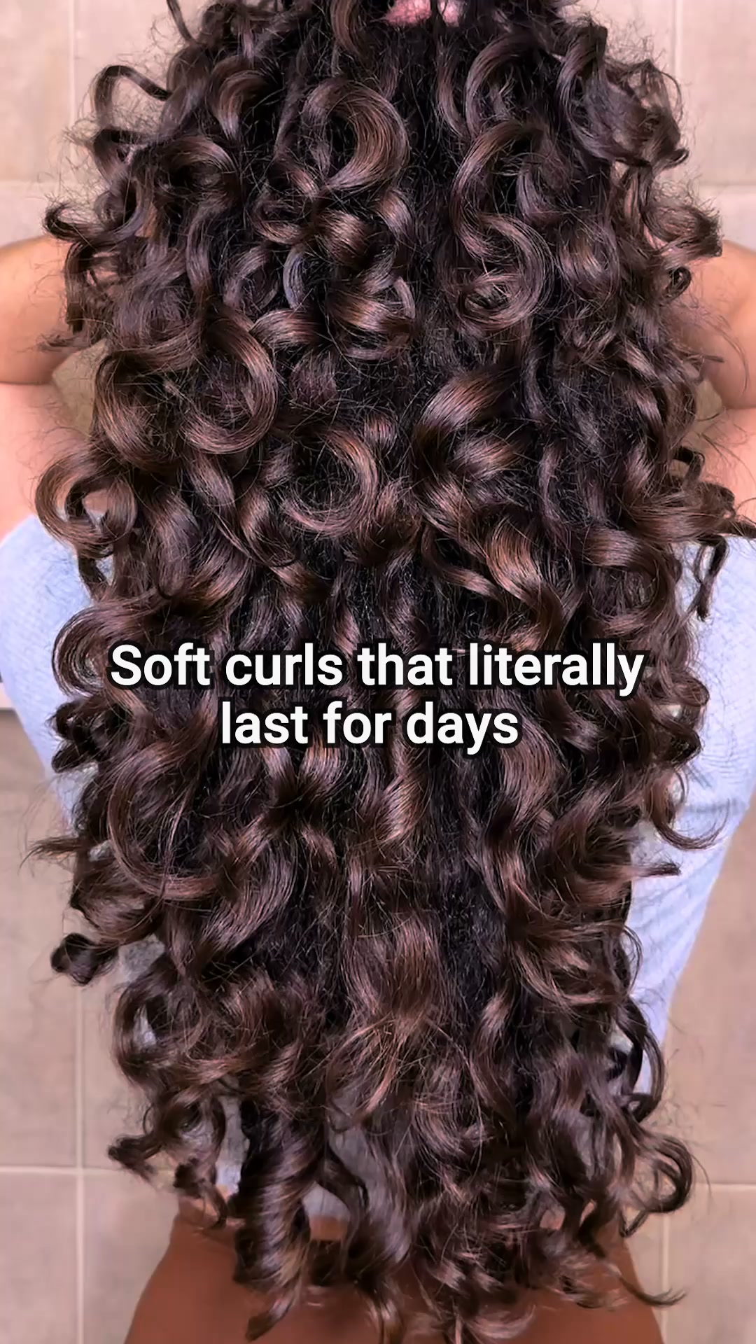 Flora & Curl Haircare Facebook ad: 3 Steps To Stunning Curls