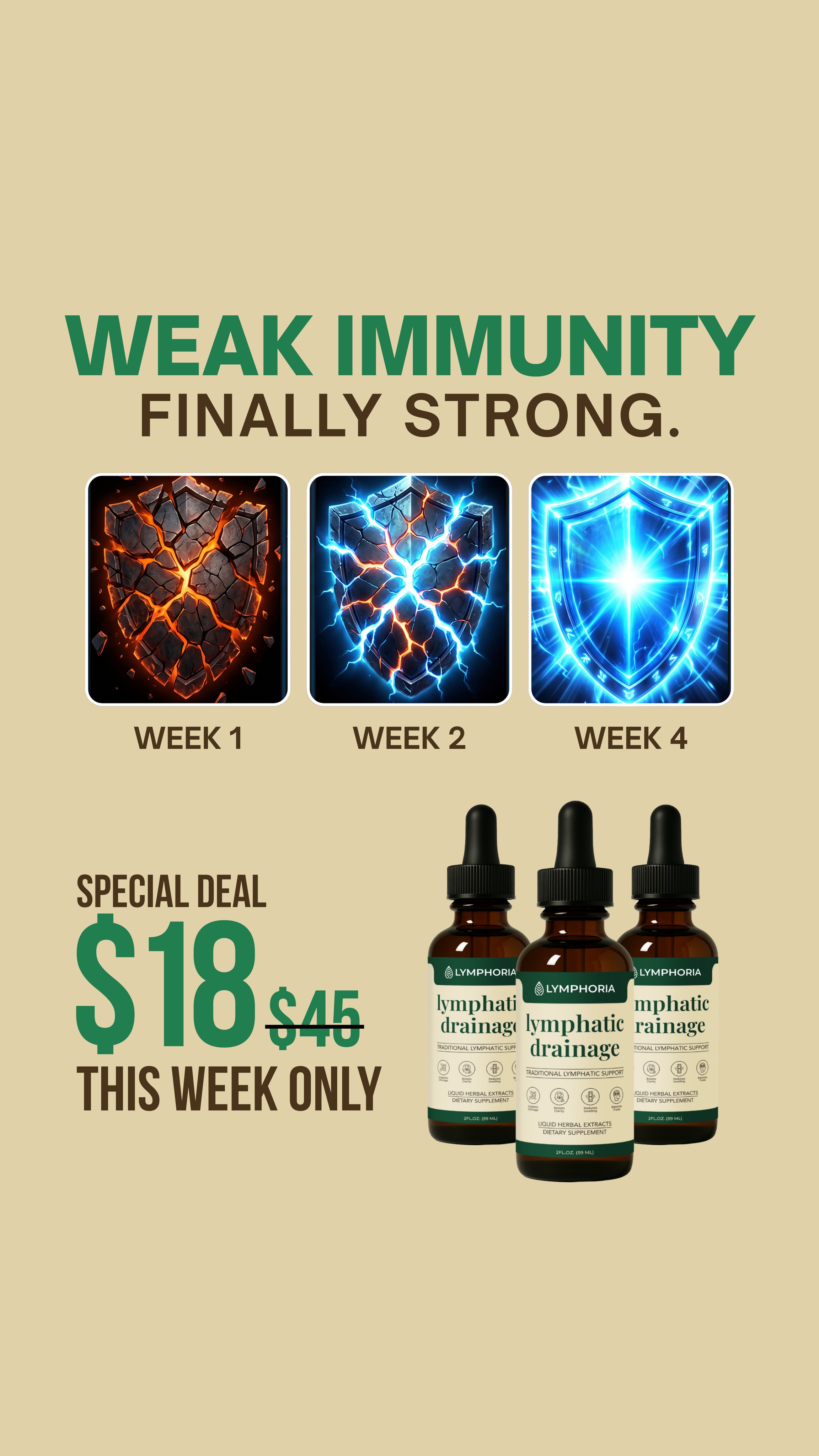 Lymphoria Facebook ad