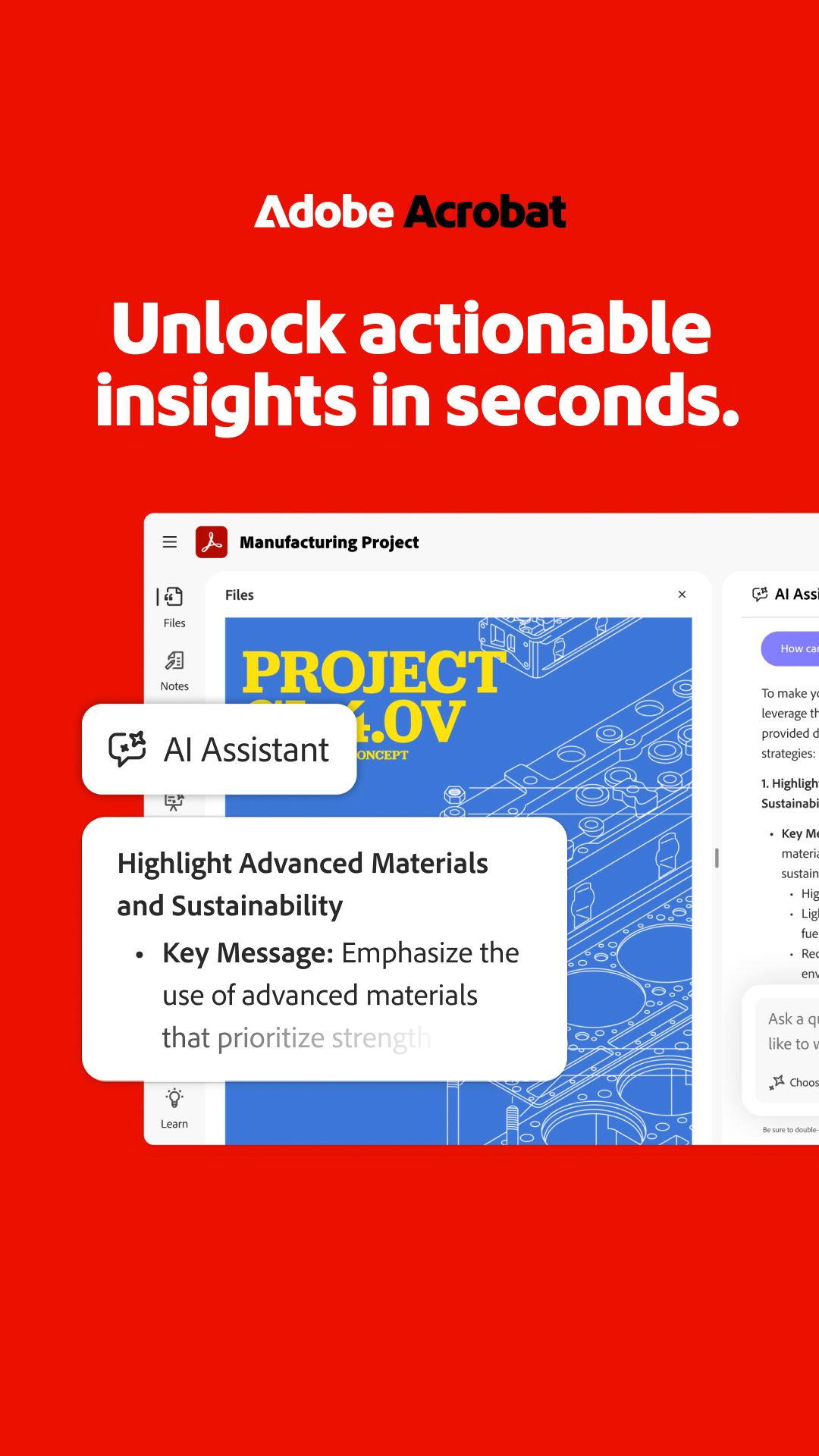 Adobe Acrobat Facebook ad