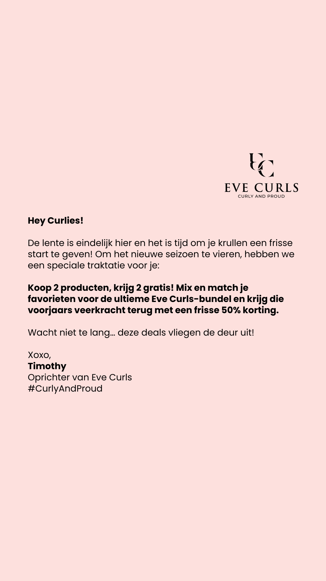 Eve Curls Facebook ad
