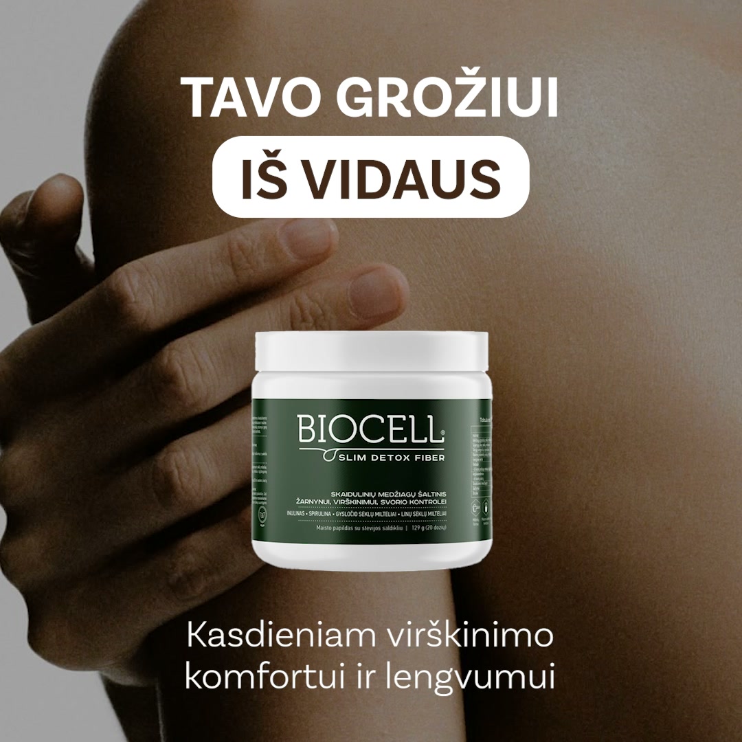 BIOCELL Lietuva Facebook ad: Grožiui ir gerai savijautai kasdien