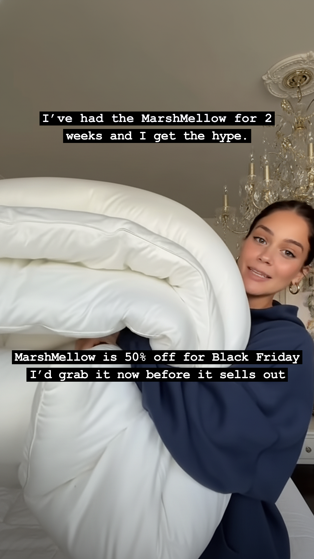 Mellow Bedding Collection Facebook ad from Feb 17, 2026