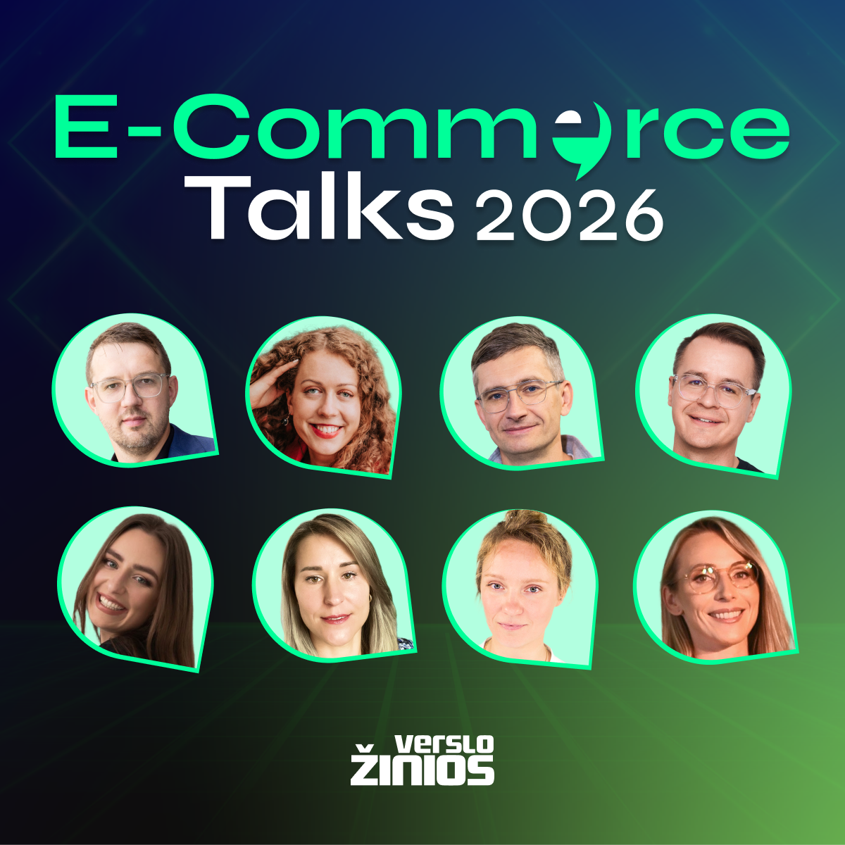 Verslo žinios Facebook ad: E-Commerce talks 2026