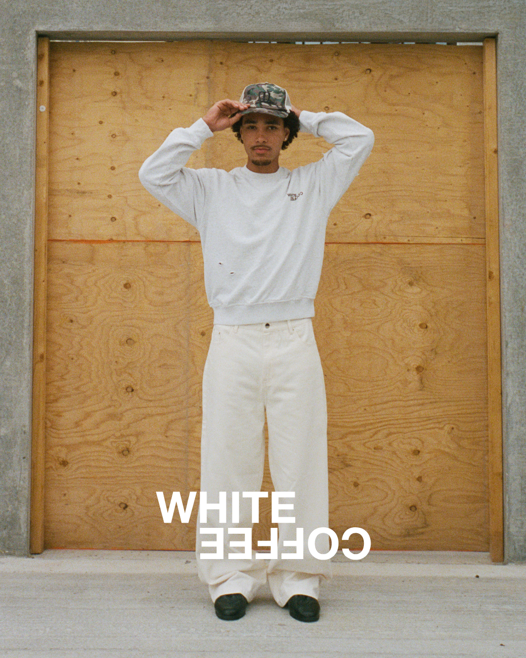 White Coffee Facebook ad: SS26 IS NOW LIVE