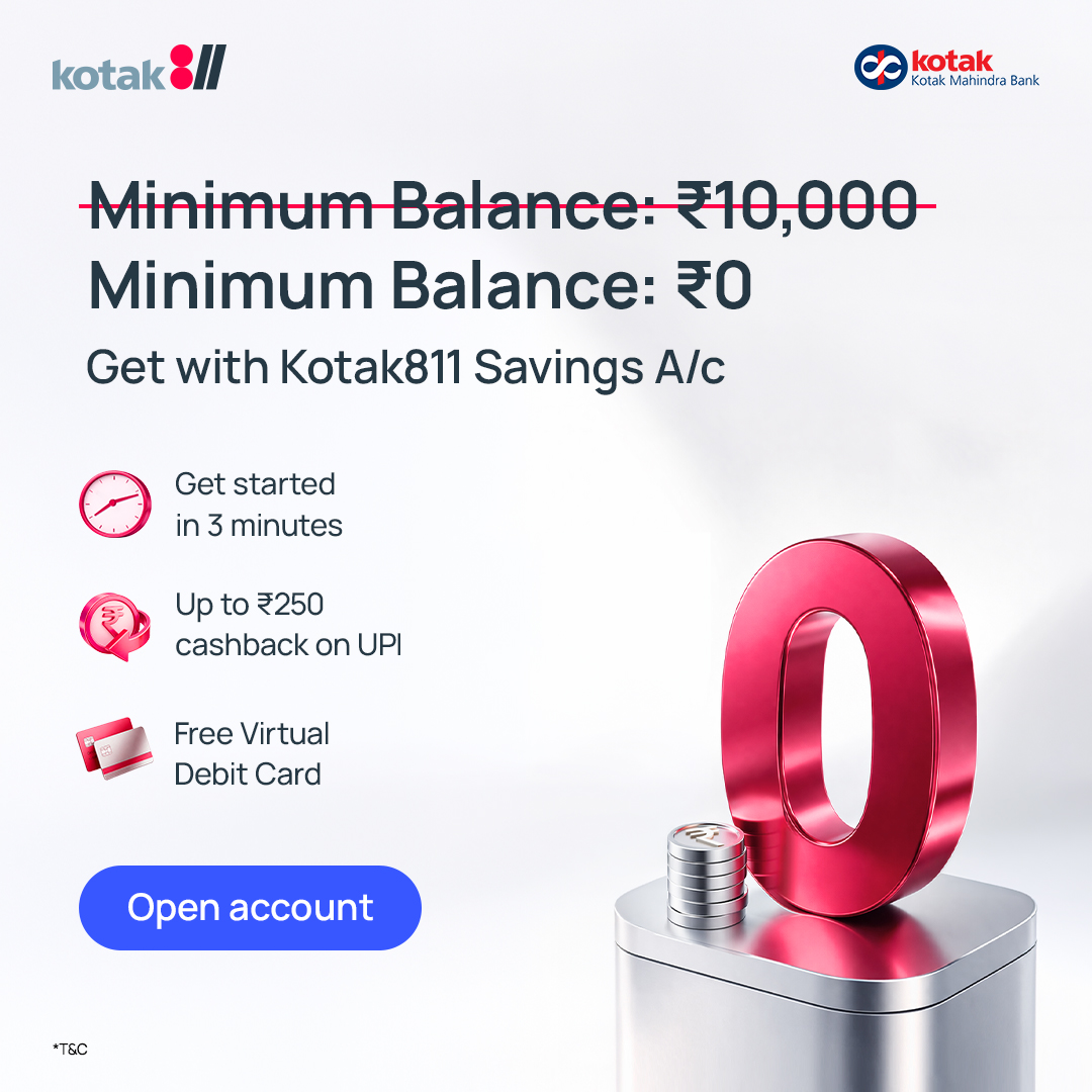 Kotak811 Facebook ad