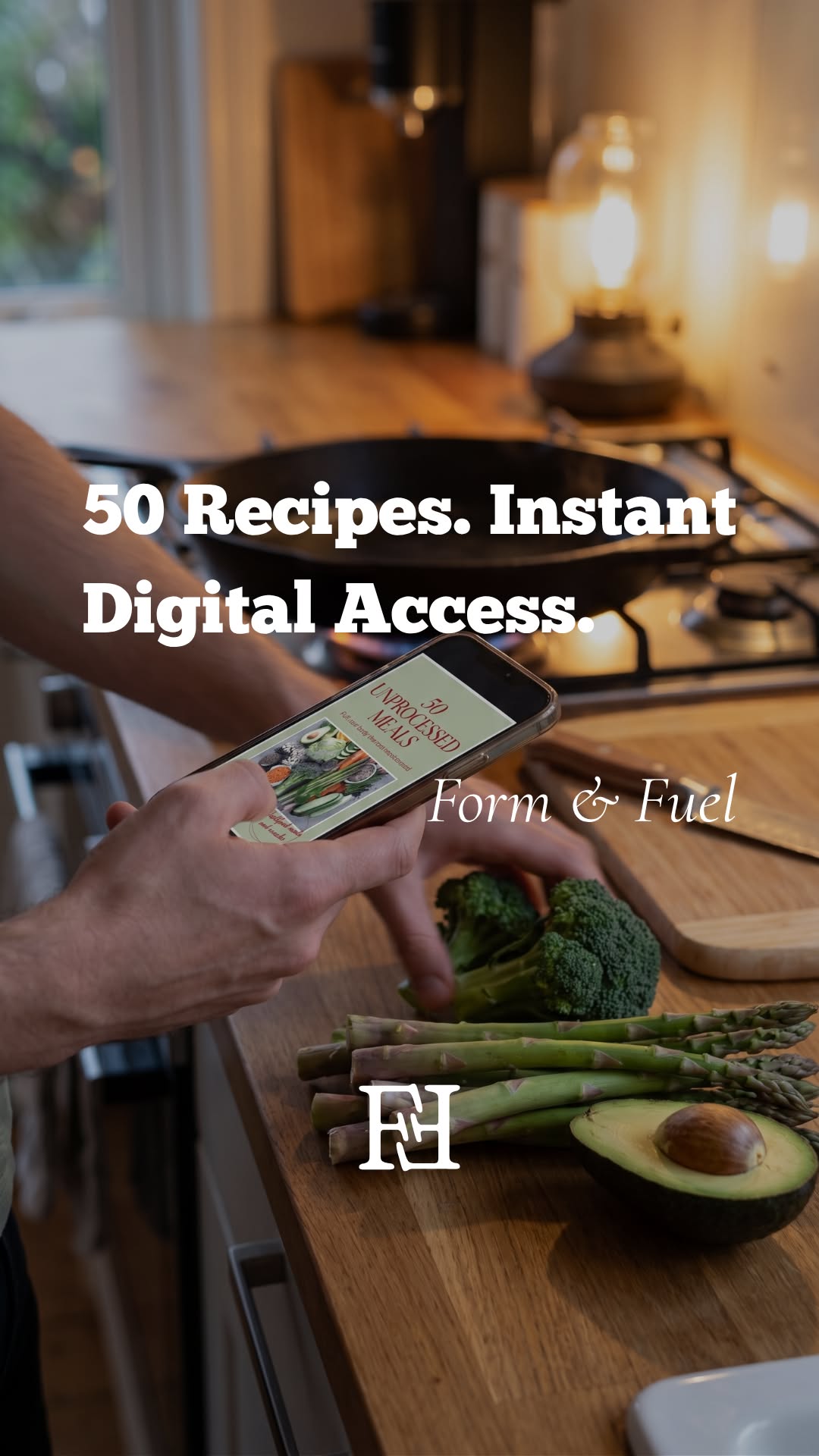 FORM & FUEL Facebook ad: Eat Better Without the Guesswork