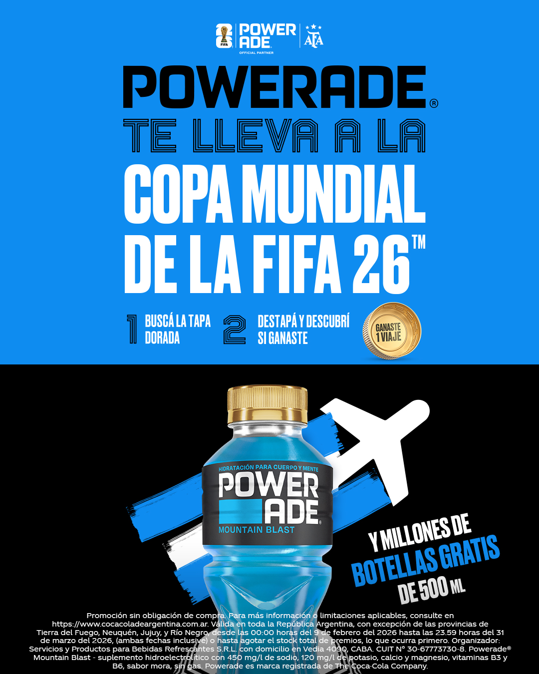 Powerade Facebook ad