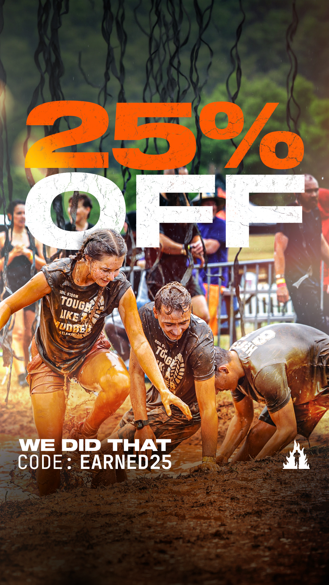 Tough Mudder UK Facebook ad