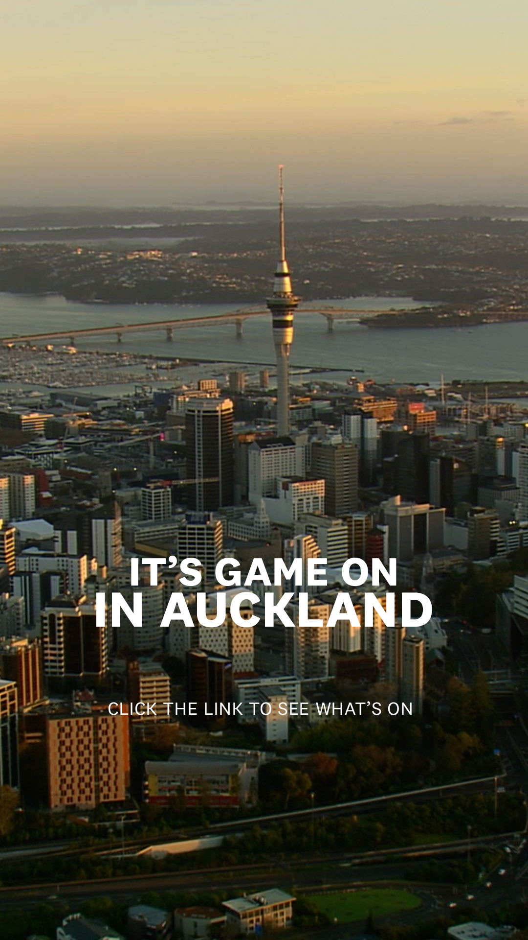 Visit Auckland Facebook ad