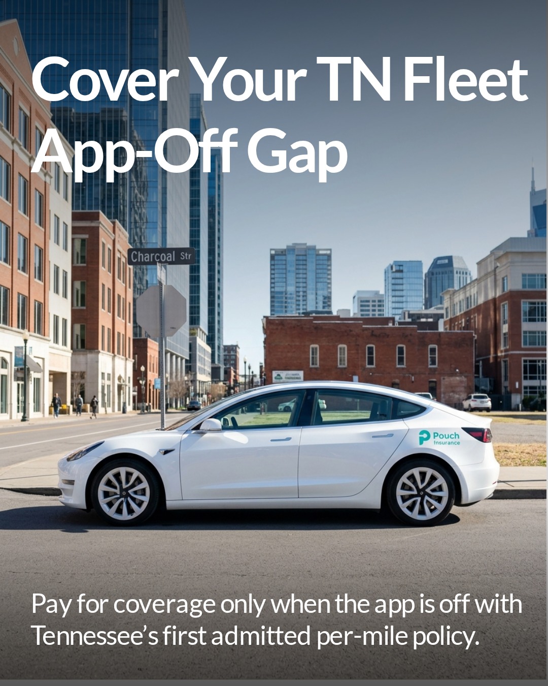 Commercial Insurance from Pouch Facebook ad: The wait is over, Pouch Micro-Fleet Rideshare is…