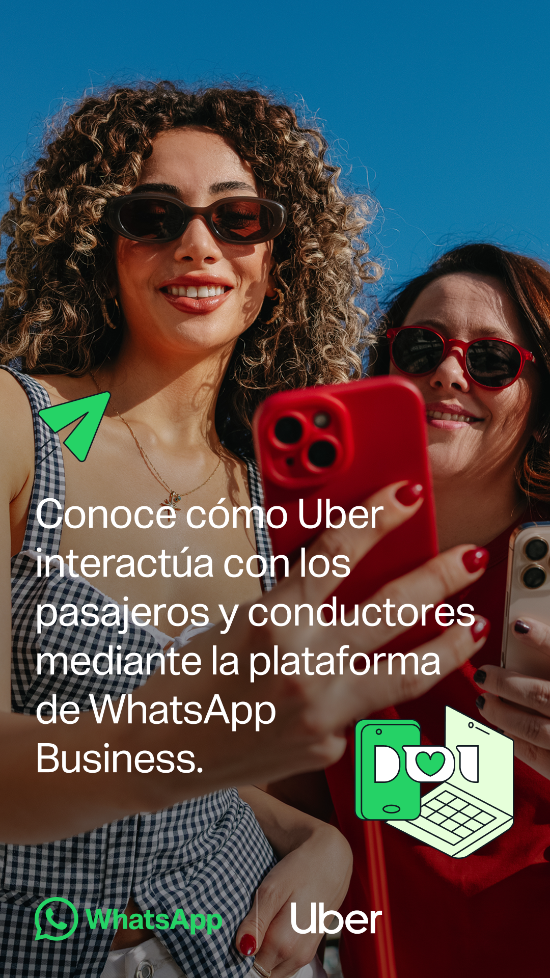 WhatsApp for Business Facebook ad: Cómo Uber usa WhatsApp