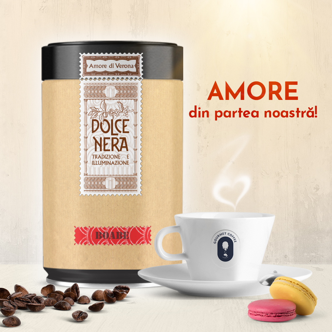 Gourmet Coffee Shop Facebook ad: Amore di Verona, cadou din partea noastră