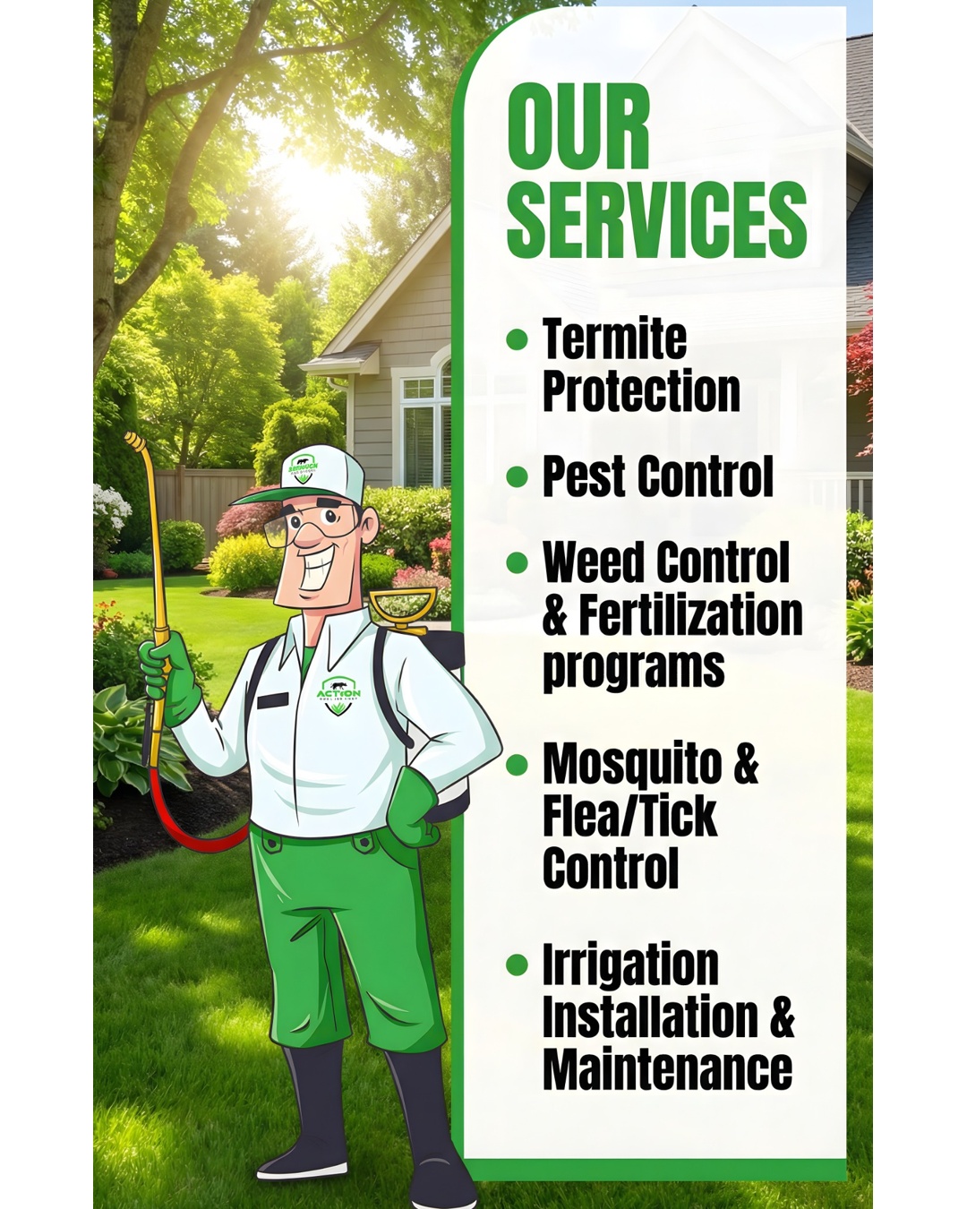 Action Pest And Turf Facebook ad