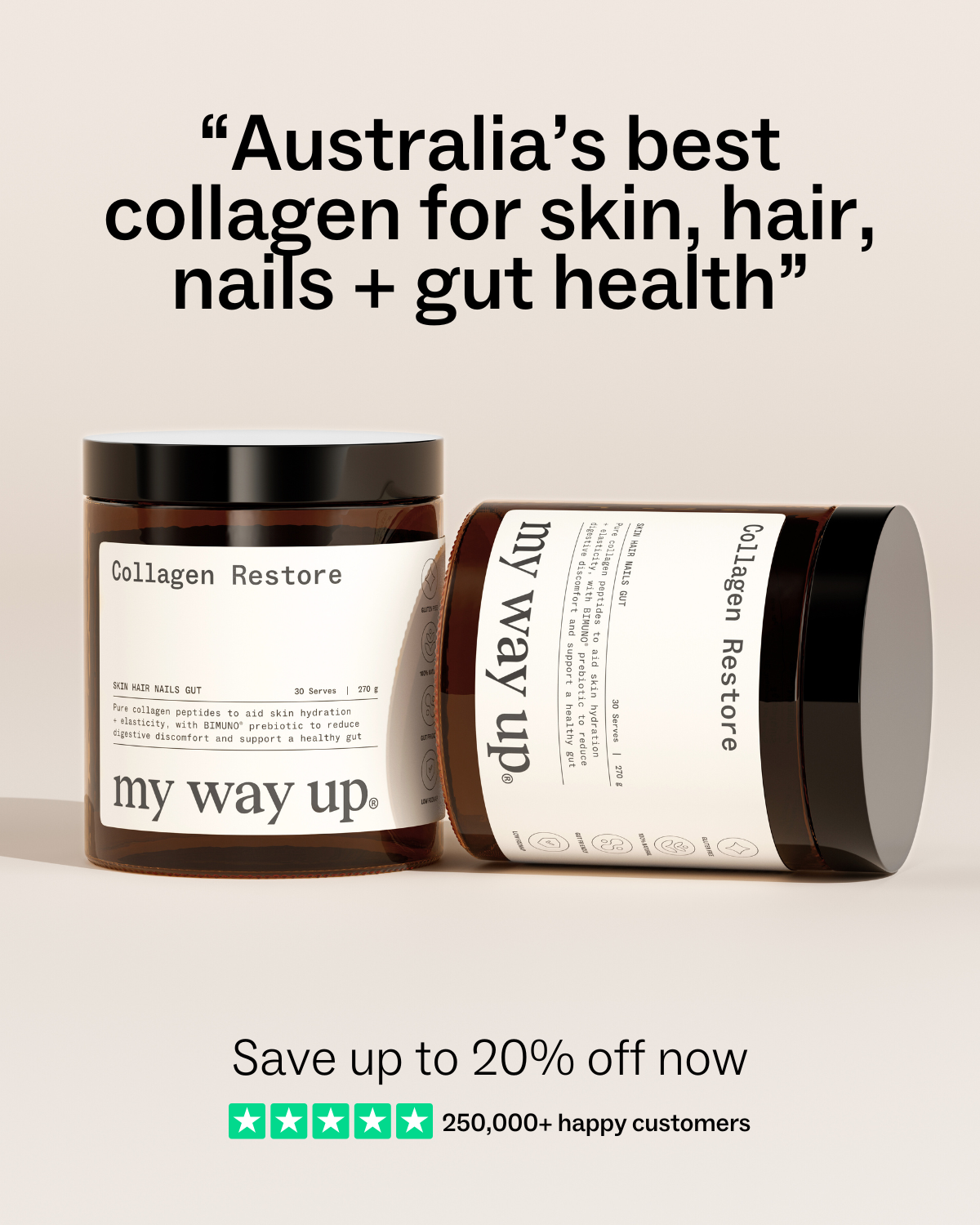 Mywayup Facebook ad