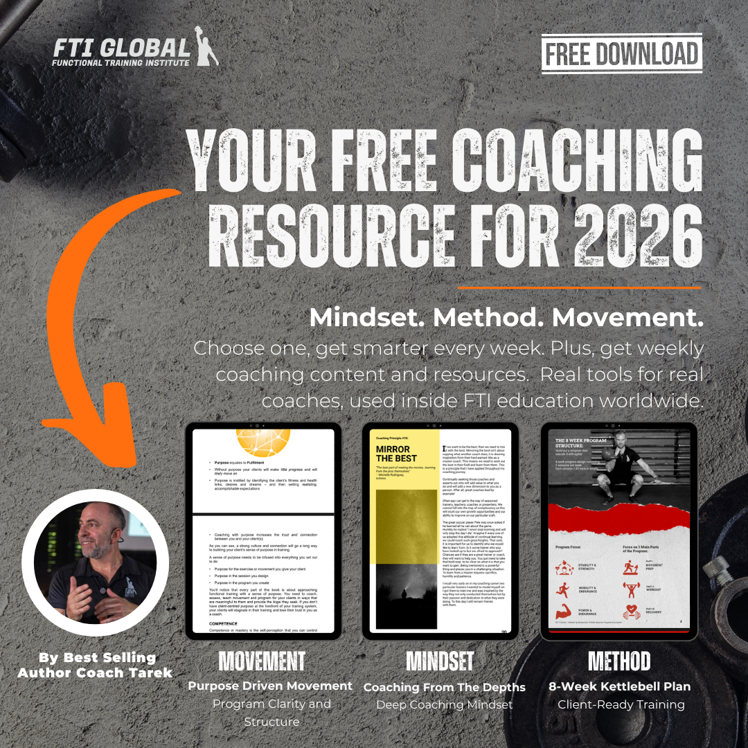 Functional Training Institute Facebook ad: Start 2026 With a FREE Coaching Resource