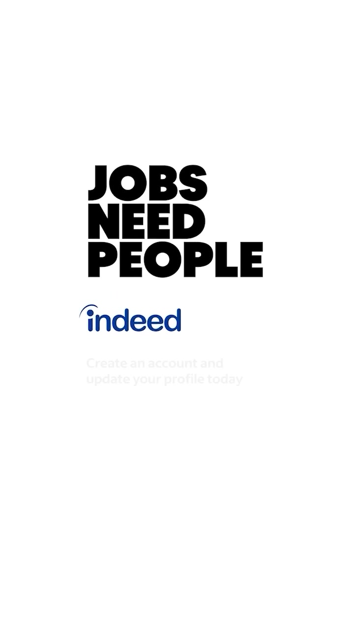 Indeed Facebook ad: Jobs need people like you