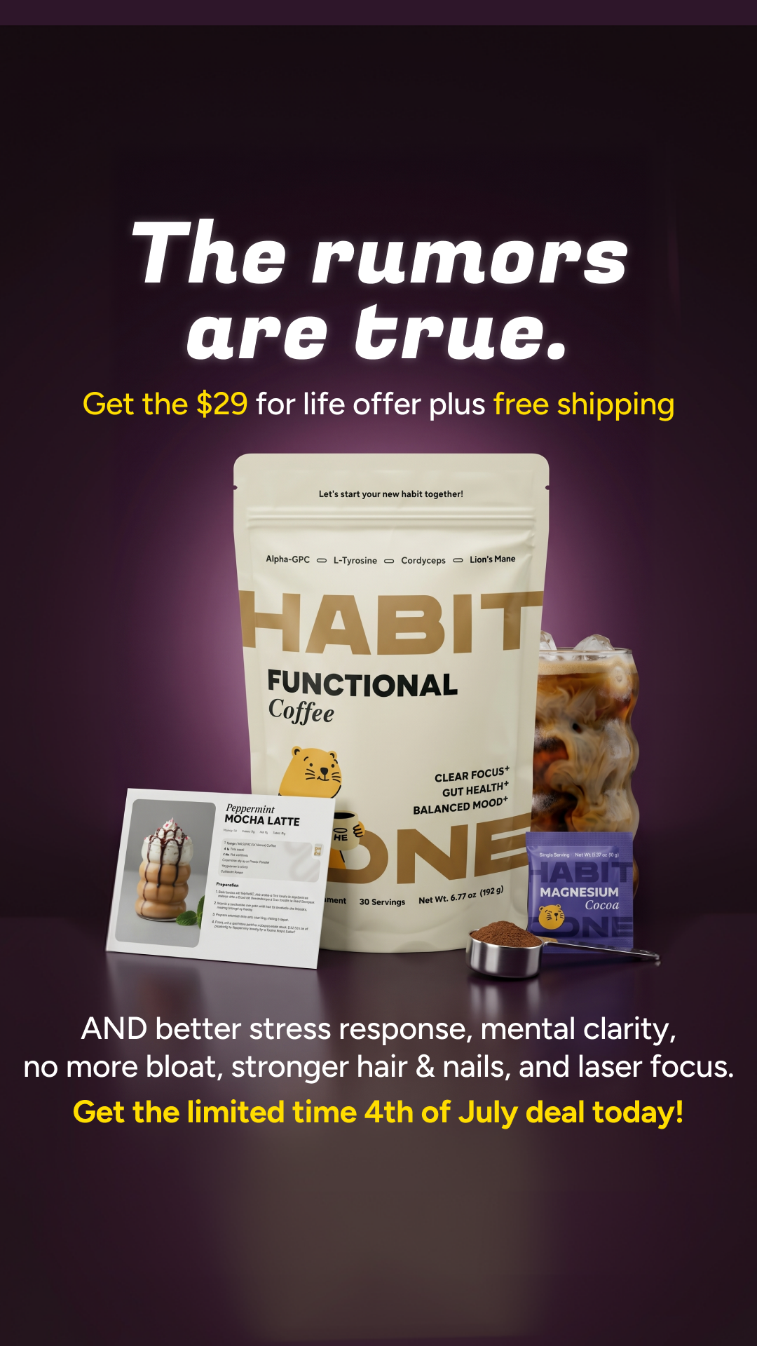 HabitOne Facebook ad