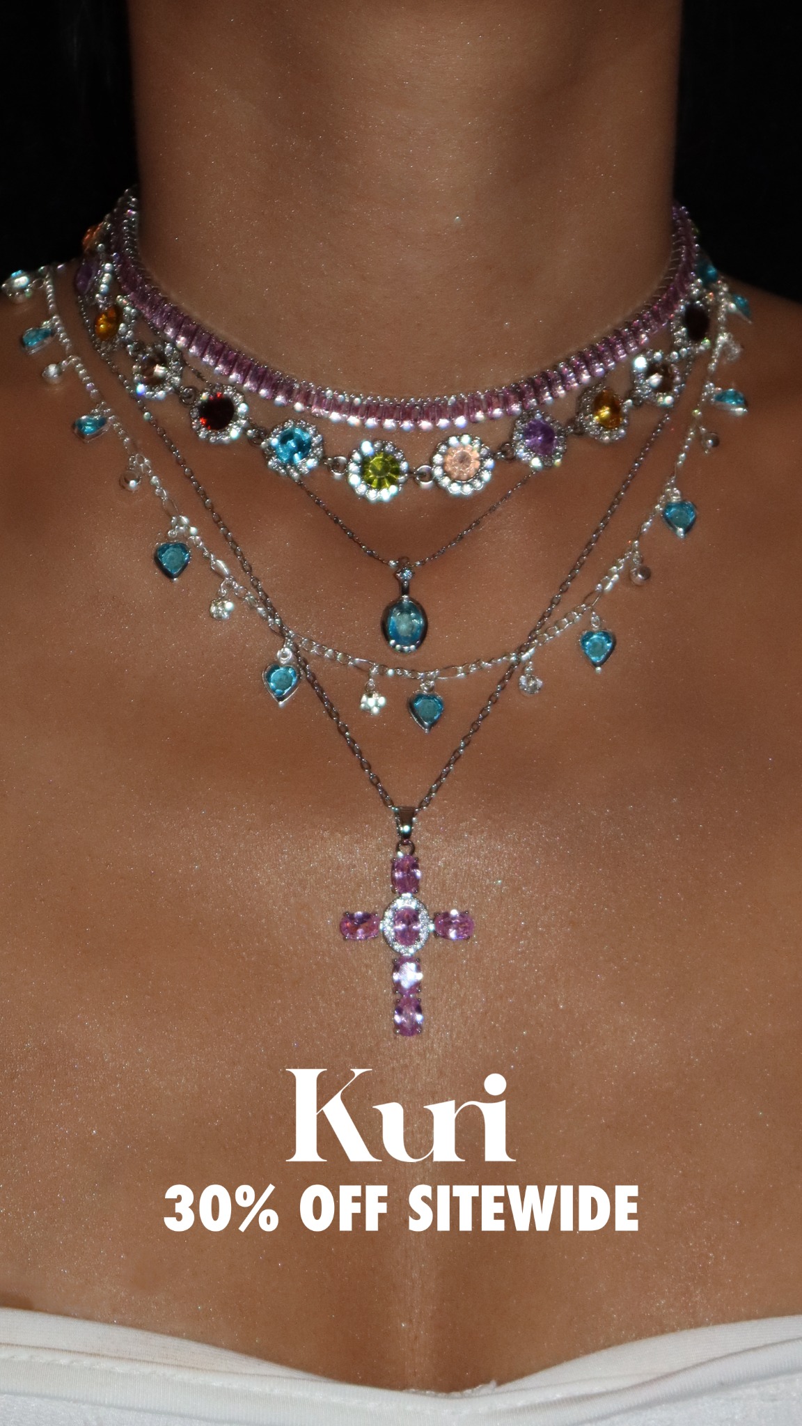 Kuri jewelry Facebook ad
