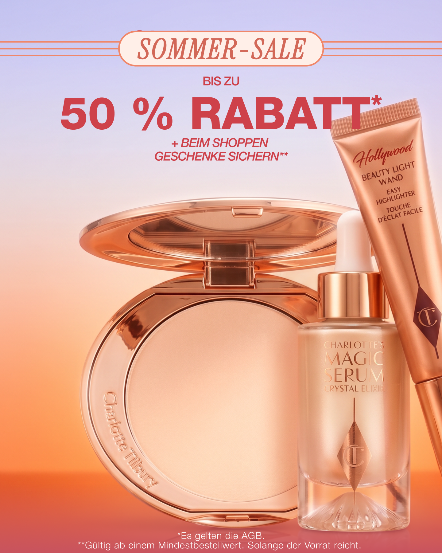 Charlotte Tilbury Facebook ad