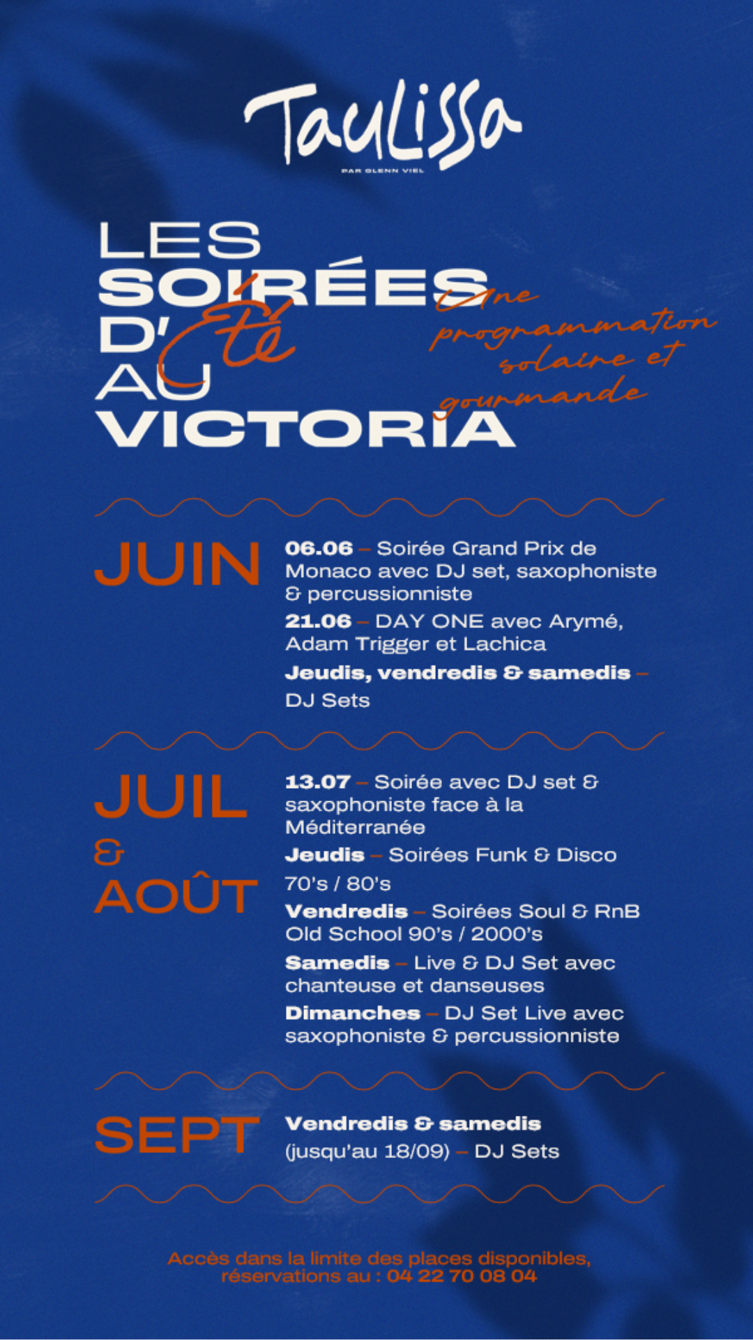 Maison Albar - Le Victoria Facebook ad: Les Soirées d’Été au Victoria