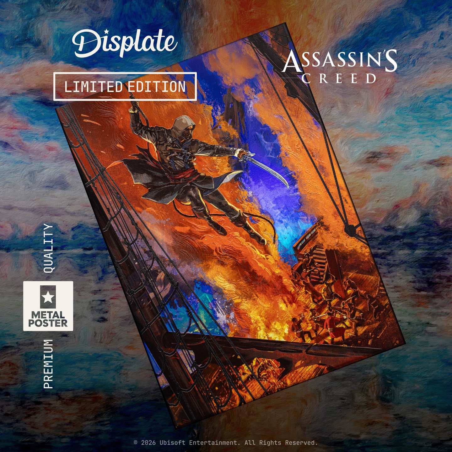 Displate Facebook ad